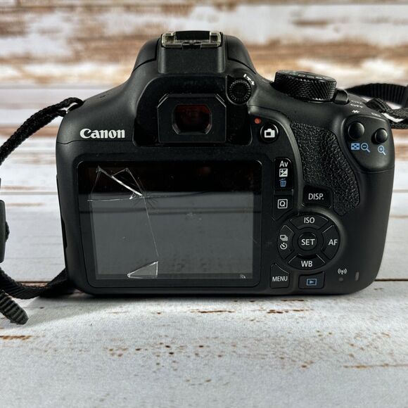 Canon Rebel EOS T6 Digital Camera FOR PARTS OR REPAIR 24.2 mp EXC Body UNTESTED - Picture 3 of 5